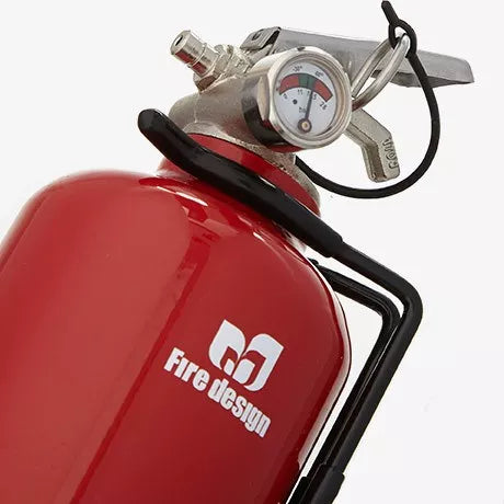 Extincteur Design Voiture - ABmotorArt Combi VW1 rouge