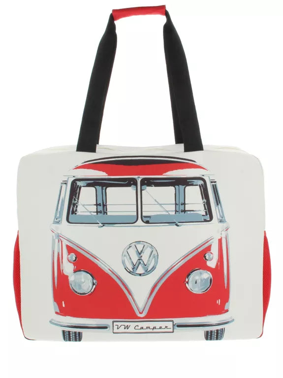 VW Combi SAC DE PLAGE, DE VOYAGE, DE WEEK-END, DE TRAINING ET DE YOGA - ROUGE