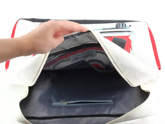 VW Combi SAC DE PLAGE, DE VOYAGE, DE WEEK-END, DE TRAINING ET DE YOGA - ROUGE