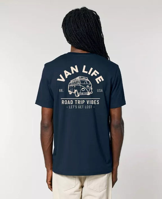 T-shirt femme Van life Noir