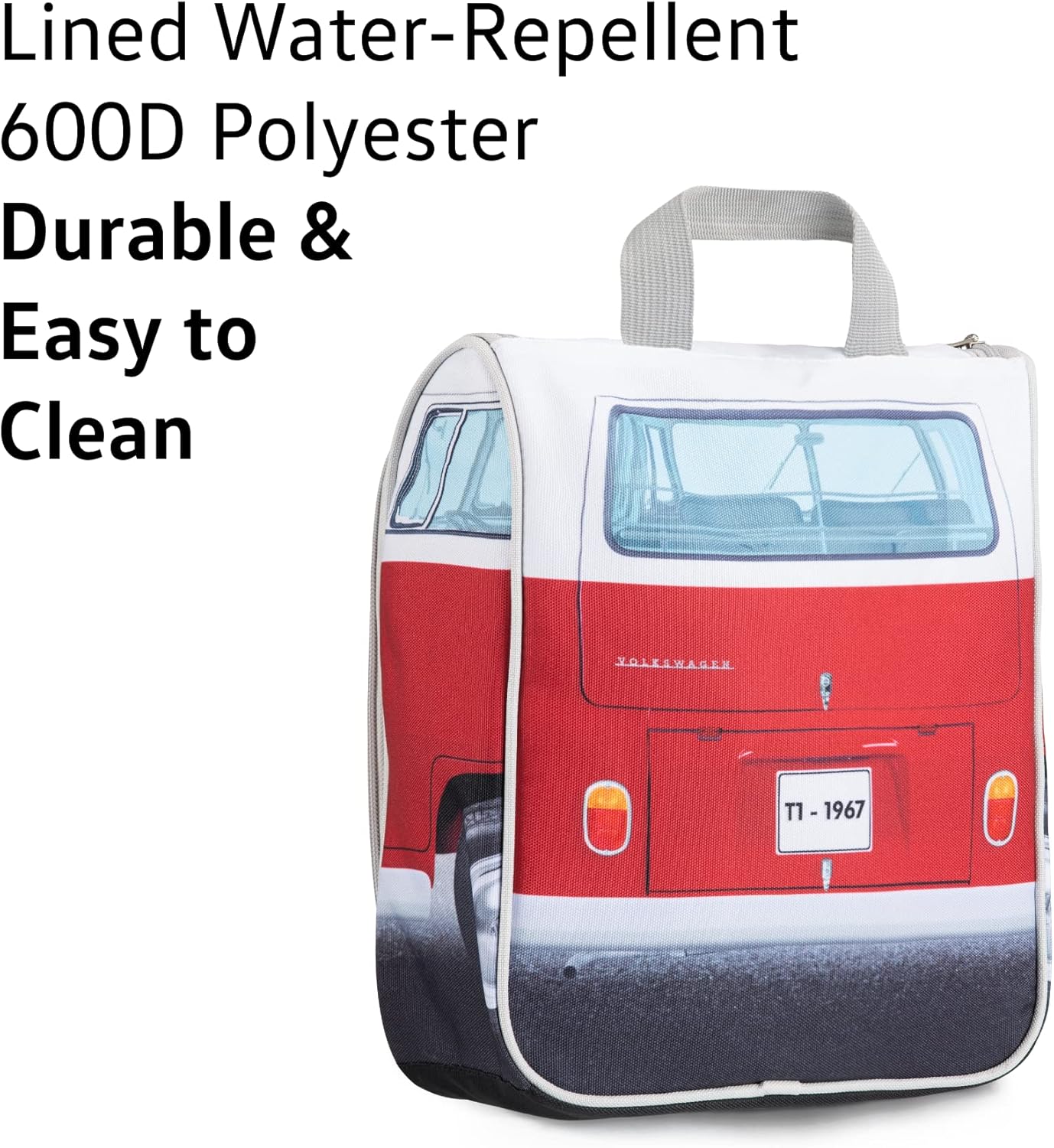 TROUSSE DE TOILETTE SUSPENDUE - ROUGE