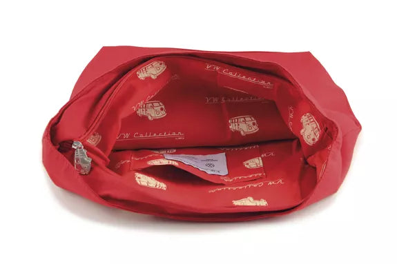 VOLKSWAGEN BUS VW T1 Combi Cabas en toile - ROUGE