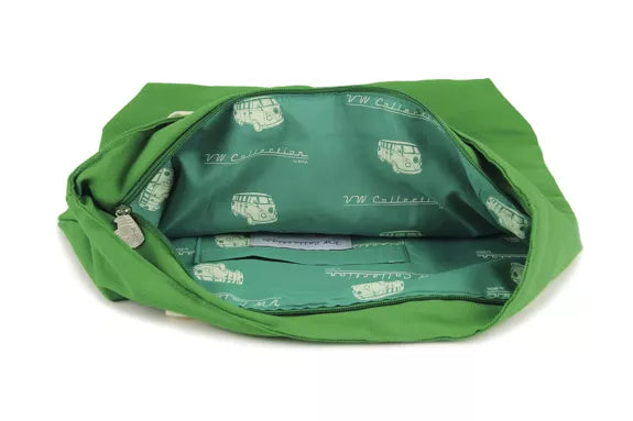 VOLKSWAGEN BUS VW T1 Combi Cabas en toile - vert