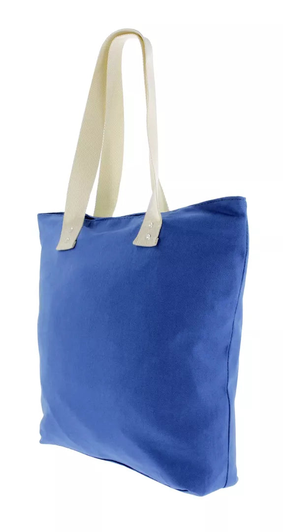 VOLKSWAGEN BUS VW T1 Combi Cabas en toile - BLEU FONCE