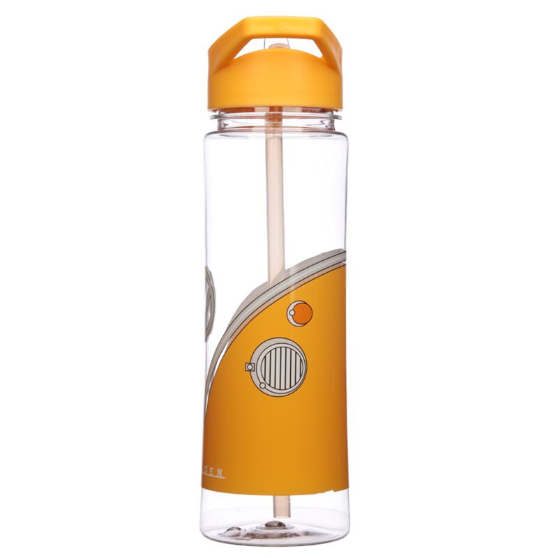 Reinforced Plastic Bottle (Bottle) 550ml Volkswagen - Van Bus Combi VW T1 Yellow