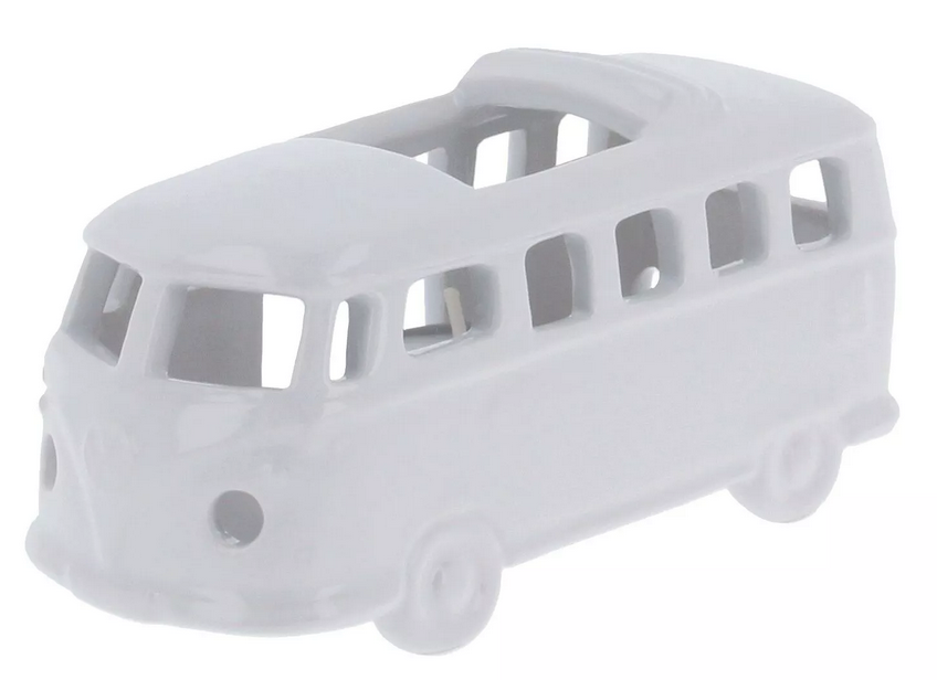 PHOTOPHORE EN CERAMIQUE - BLANC