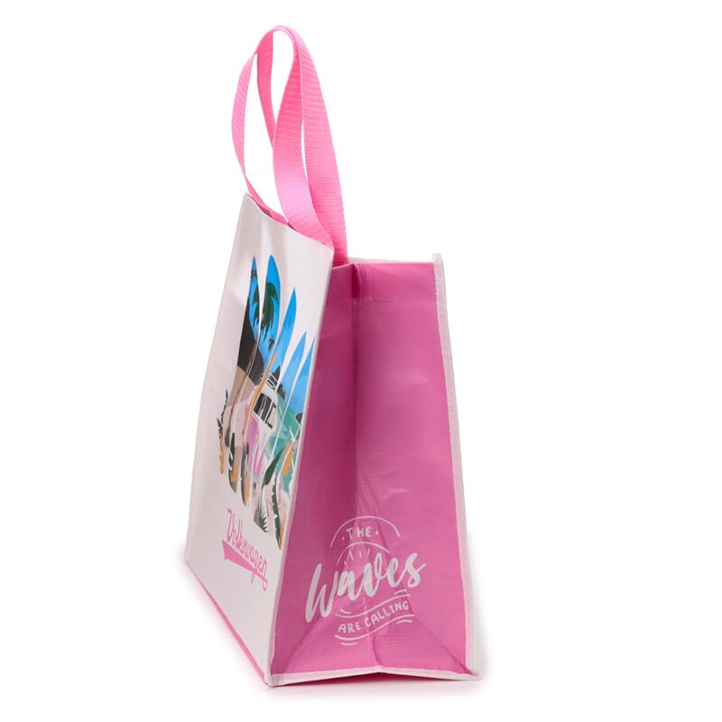 Sac de Courses en Plastique Recyclé rPET Volkswagen - Van Bus Combi VW T1 The Waves are Calling